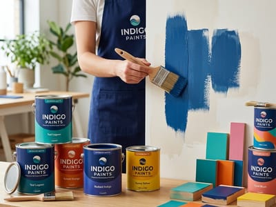 Indigo Paints products